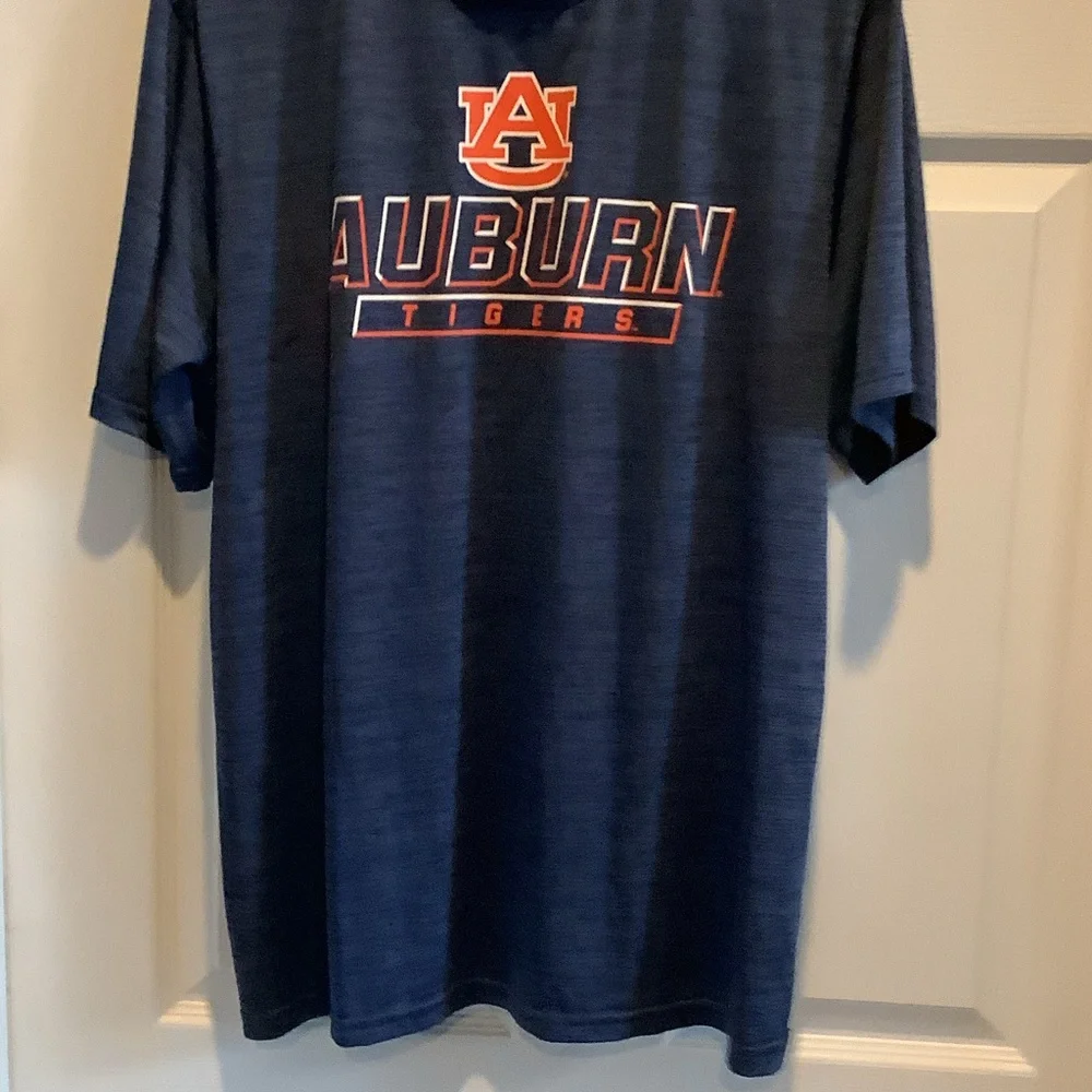Russell Athletic Navy Auburn‎ Tigers Short-Sleeve Tee with Orange Logo